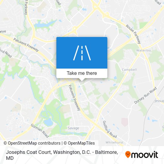 Josephs Coat Court map