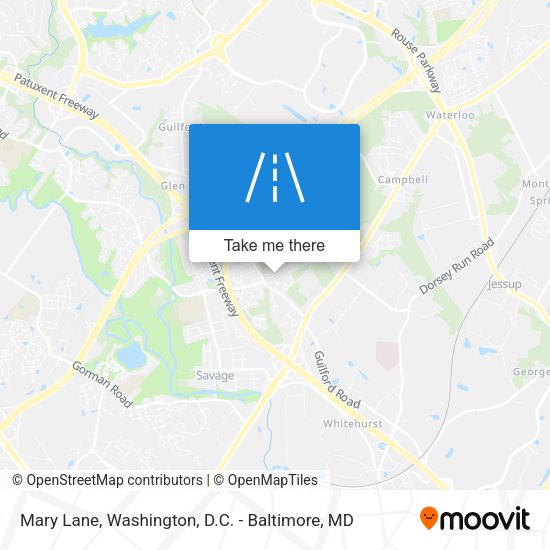 Mapa de Mary Lane