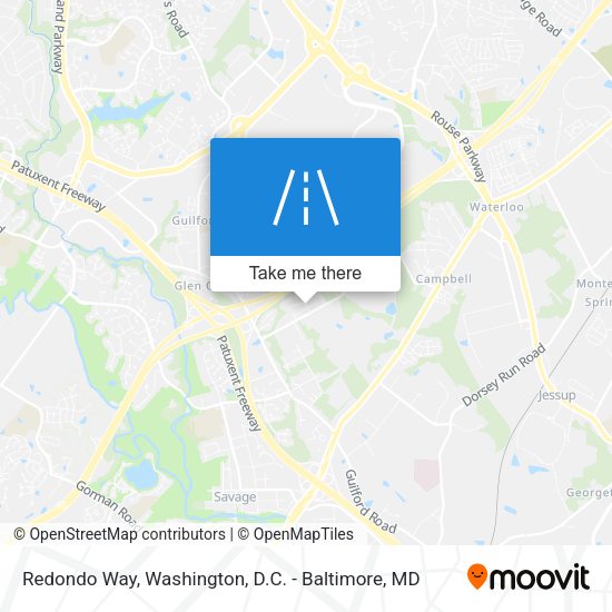 Mapa de Redondo Way