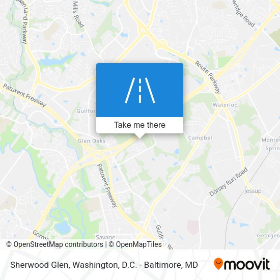 Mapa de Sherwood Glen
