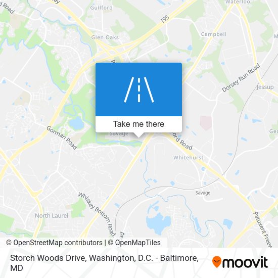 Storch Woods Drive map