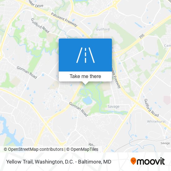 Yellow Trail map