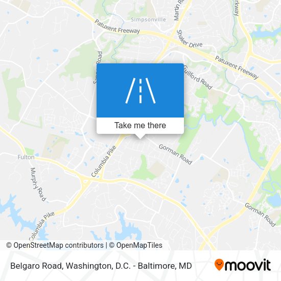 Mapa de Belgaro Road