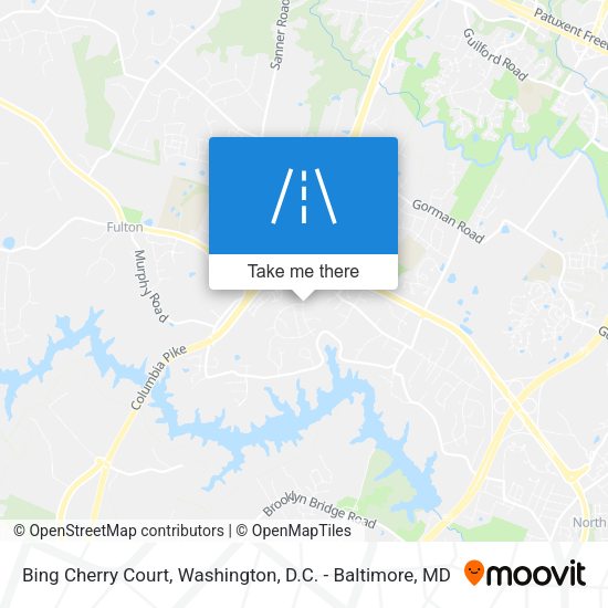 Mapa de Bing Cherry Court