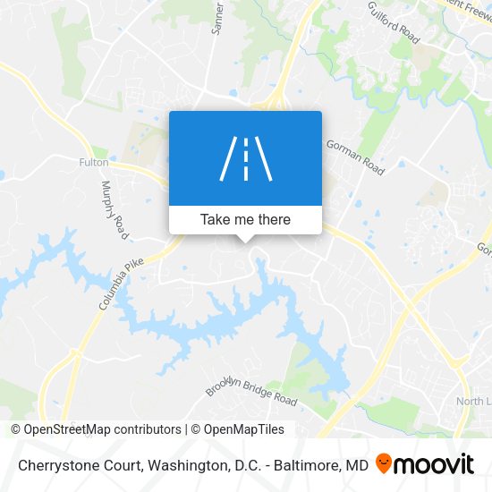 Cherrystone Court map