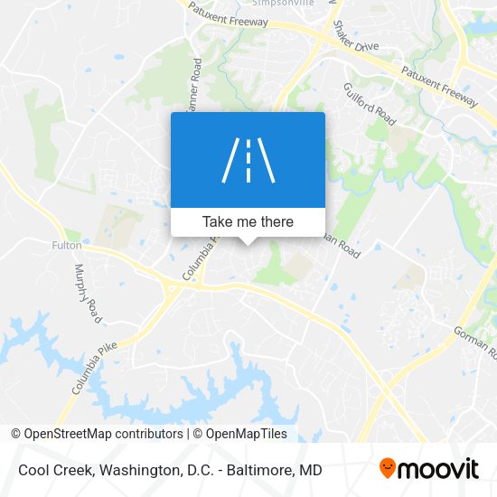 Cool Creek map