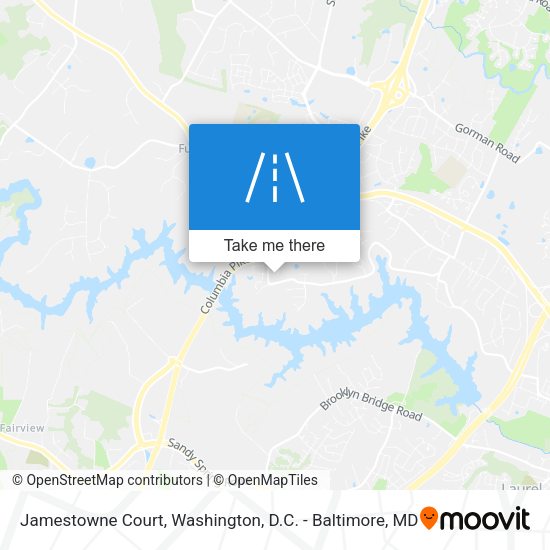 Jamestowne Court map