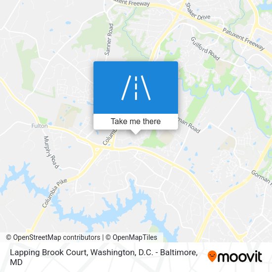 Lapping Brook Court map