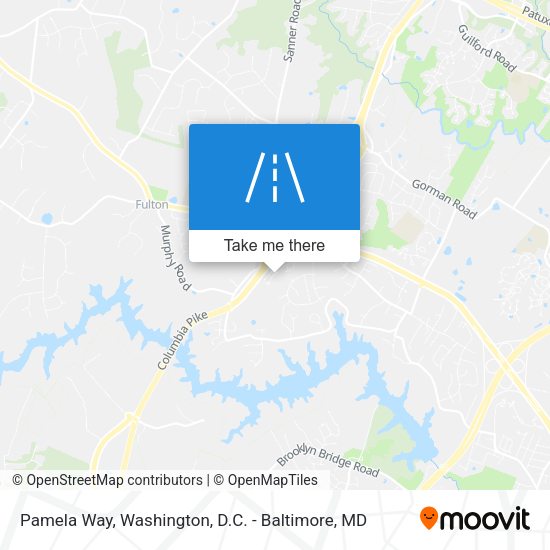Pamela Way map