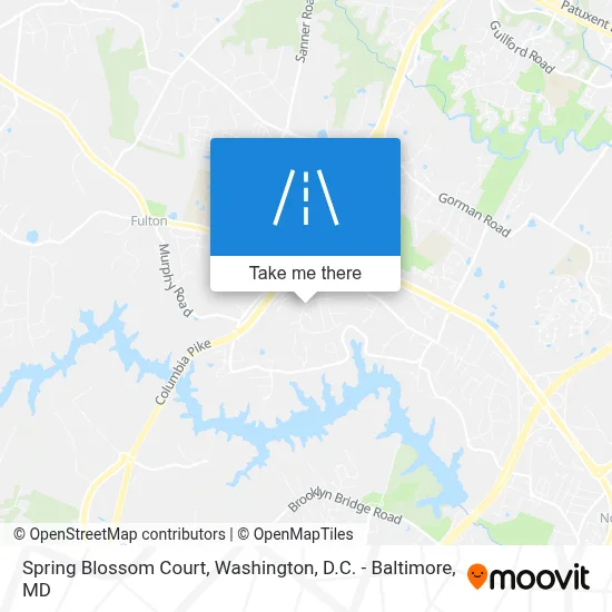 Spring Blossom Court map