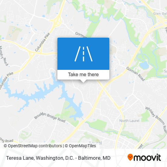 Teresa Lane map