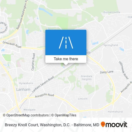 Breezy Knoll Court map