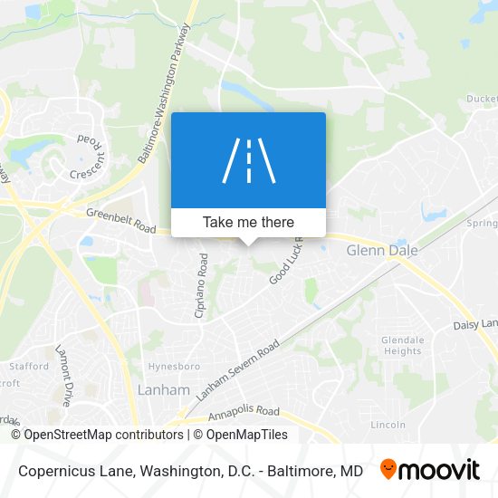 Copernicus Lane map