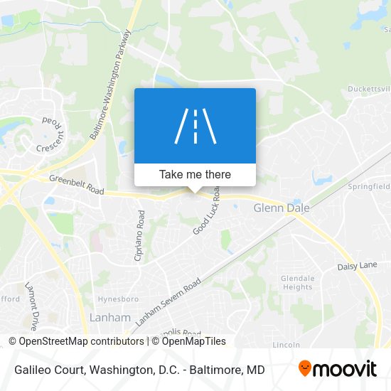 Galileo Court map