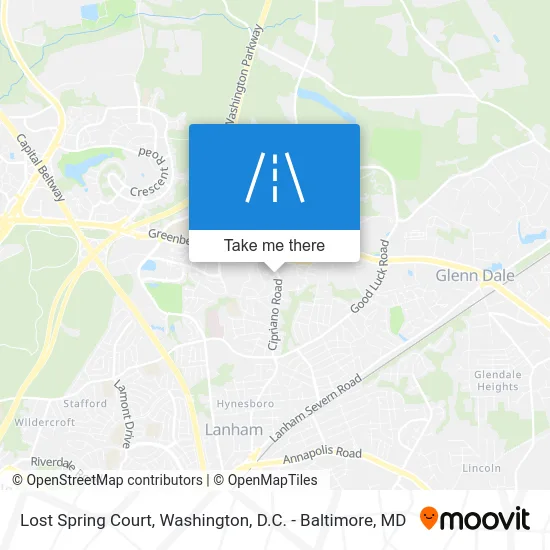 Lost Spring Court map