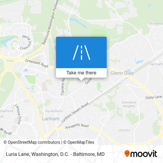 Mapa de Luria Lane