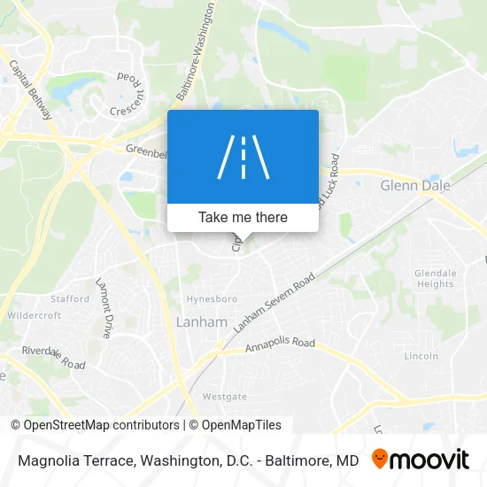 Magnolia Terrace map