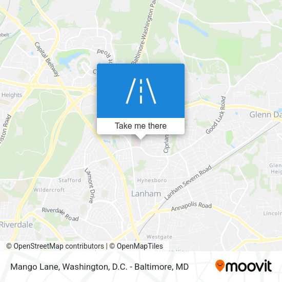 Mango Lane map