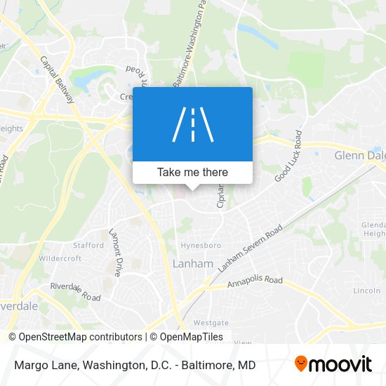 Margo Lane map