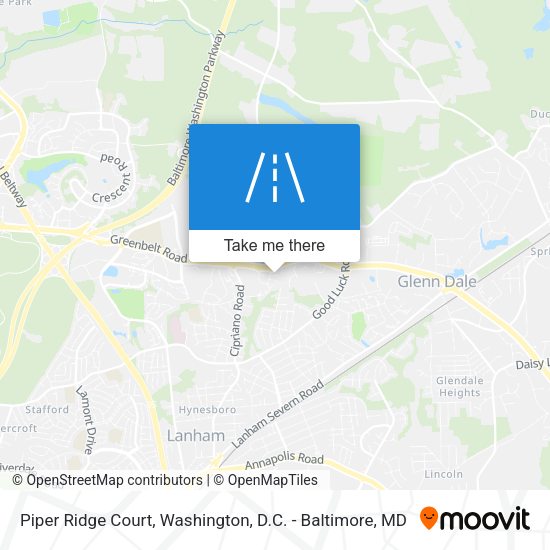 Piper Ridge Court map
