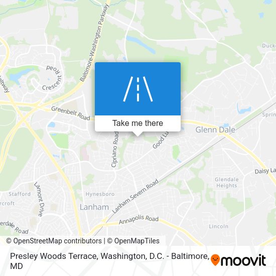 Presley Woods Terrace map