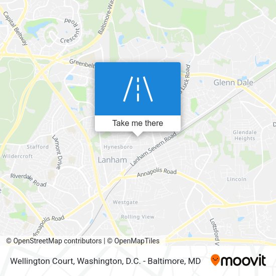 Mapa de Wellington Court