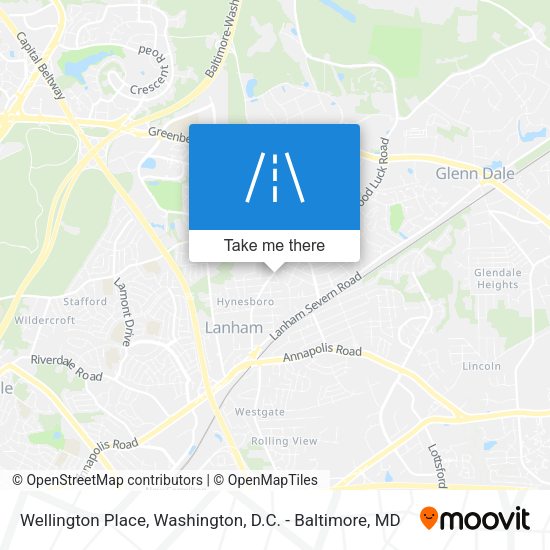 Wellington Place map