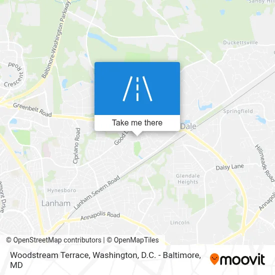 Woodstream Terrace map