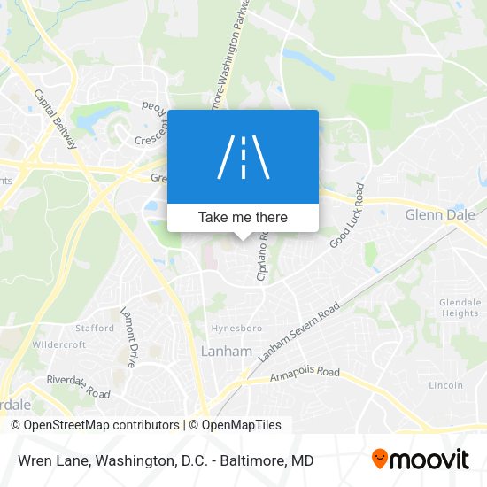 Mapa de Wren Lane