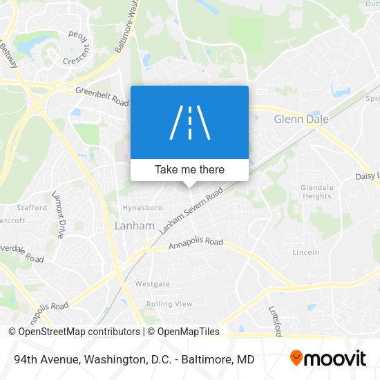 94th Avenue map
