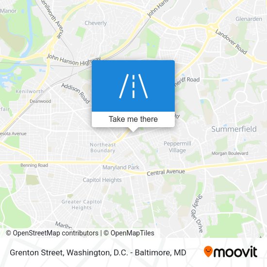Grenton Street map