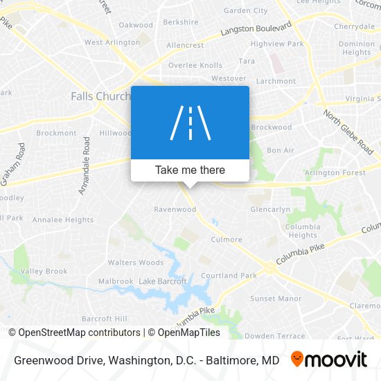 Greenwood Drive map