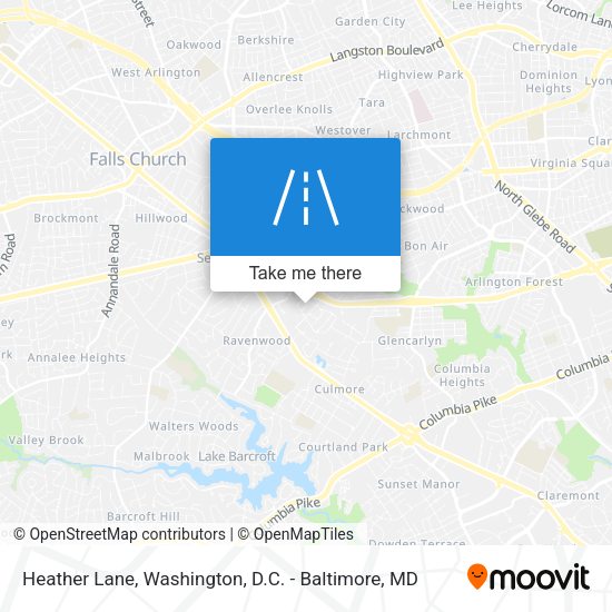 Mapa de Heather Lane
