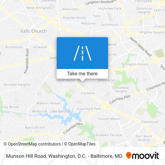 Mapa de Munson Hill Road