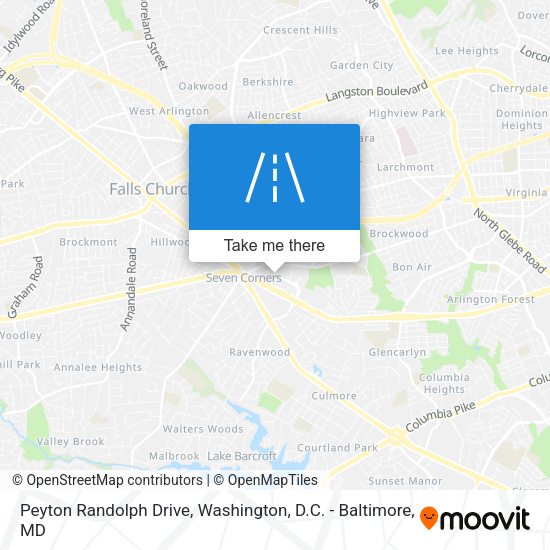 Mapa de Peyton Randolph Drive