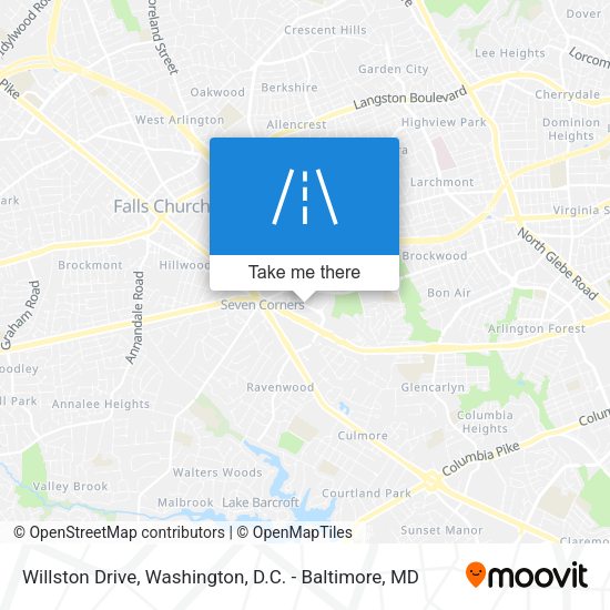 Willston Drive map