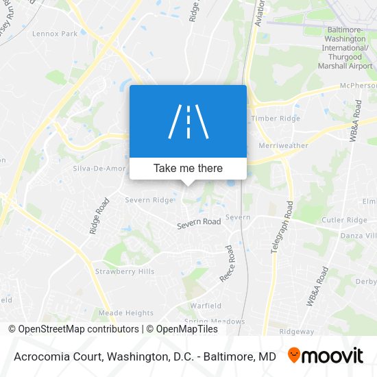 Mapa de Acrocomia Court