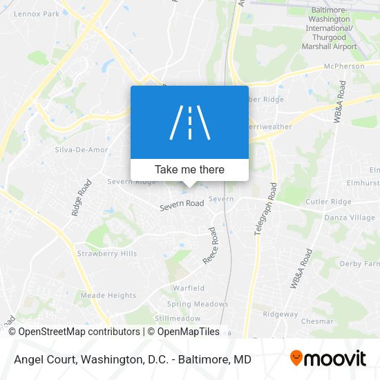 Mapa de Angel Court