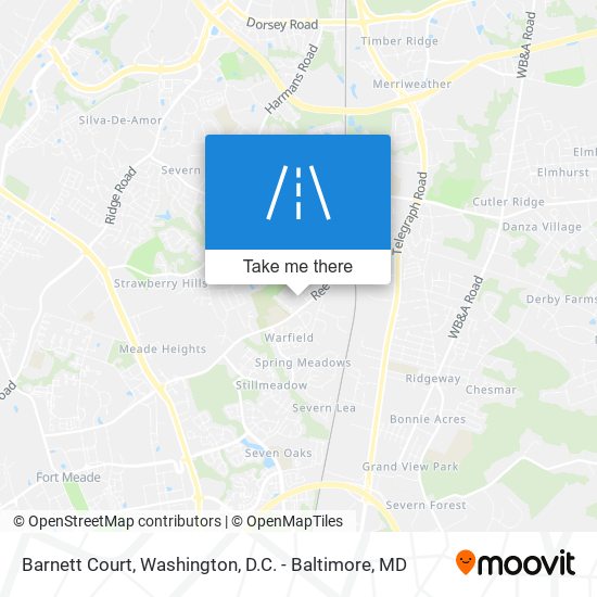 Barnett Court map