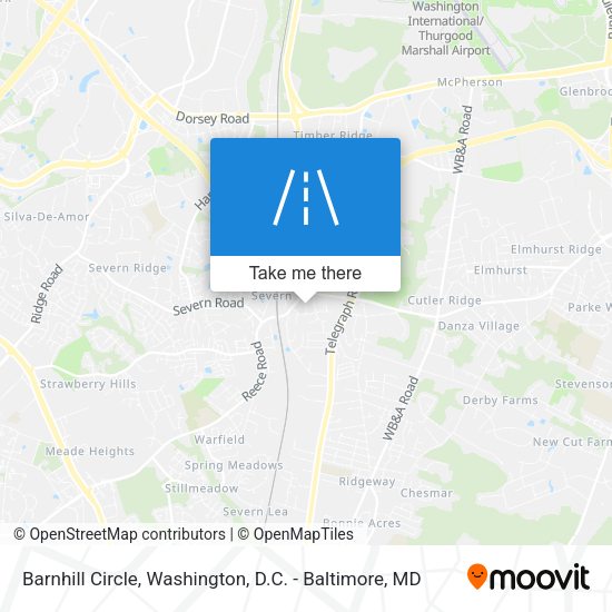 Barnhill Circle map