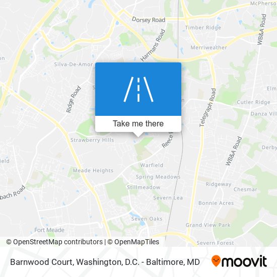 Barnwood Court map