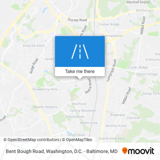 Bent Bough Road map