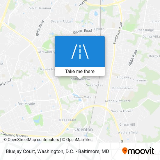 Bluejay Court map