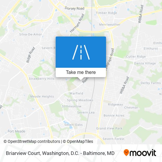 Briarview Court map