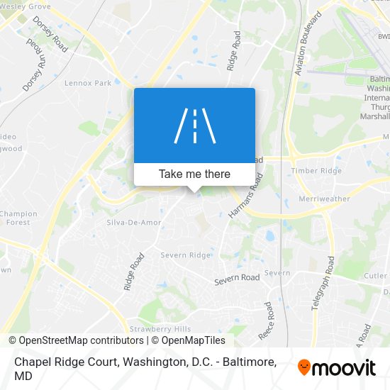 Chapel Ridge Court map