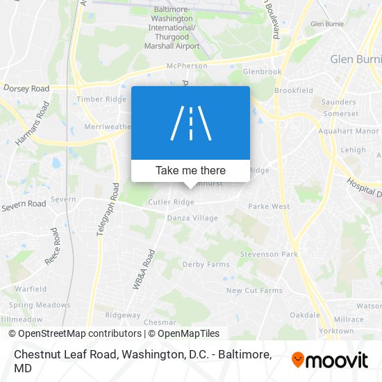 Mapa de Chestnut Leaf Road