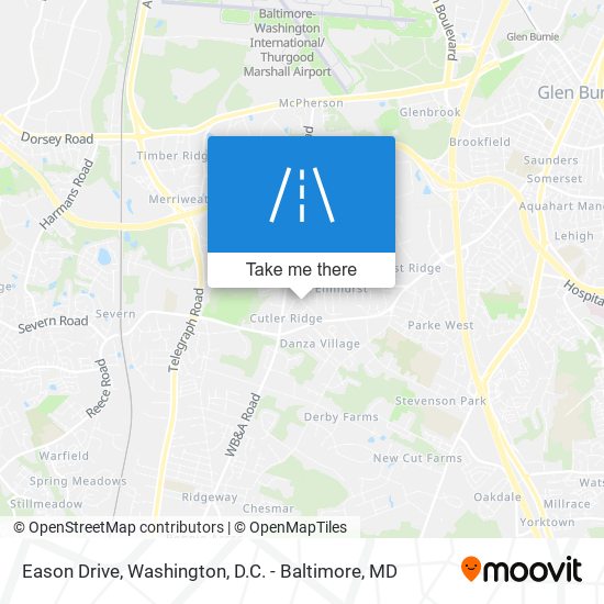 Eason Drive map