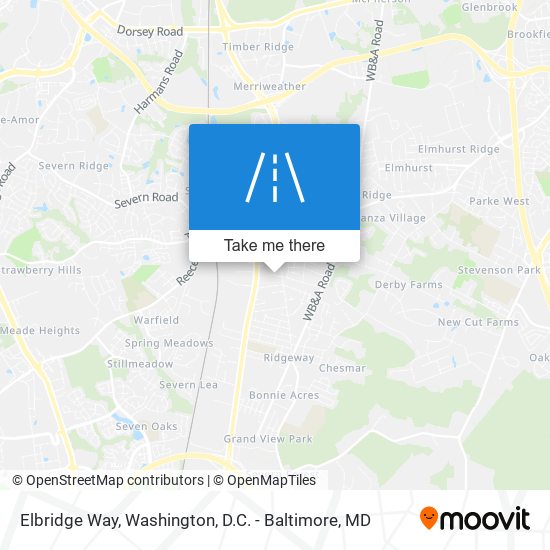 Elbridge Way map