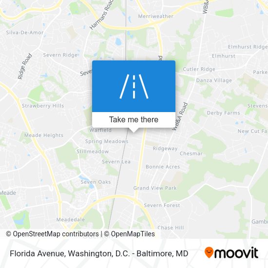Mapa de Florida Avenue