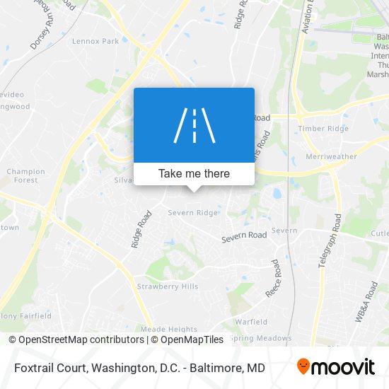 Foxtrail Court map